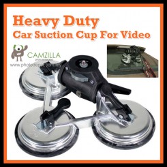 FilmMaker Heavy Duty Car Suction Cup Video Super Stabilizer for DSLR Camera & Professional AV Camcorder